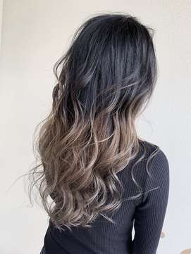 外国人風グラデーションカラー